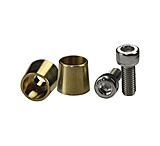Image of Energie Brass Top Posts w/ 8mm Screw - Pair