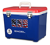 Image of Engel 19Qt American Flag Drybox Cooler E7D00217