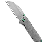 Image of EOS Micro Surgeon Frame Lock Knife Stonewash Titanium 3.25 Stonewash CTS XHP 5579E651