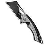 Image of EOS Mini Nautilus Frame Lock Knife Titanium Satin/Black 3.1 Black AAFBB0E3