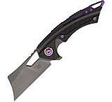 Image of EOS Mini Cleaver Framelock Sasha 3.75 in Carbon Steel Folding Knife