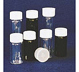 Image of EP Scientific EPA Vials, Borosilicate Glass, with Fluoropolymer Resin/Silicone-Lined Cap, EP Scientific Products 140-40CDB Level 1 Vials With Open-Top Caps, Case of 144
