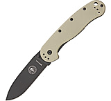 Image of Esee Avispa Framelock Tan/Black D2 Folding Knife