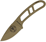 Image of Esee Candiru Fixed Blade Knife w/Kit,2in,Dark Earth