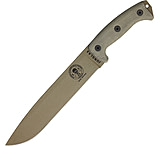 Image of ESEE Junglas Dark Earth Knife w/ OD Green Handle