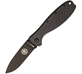 Image of Esee Zancudo Framelock CF/Blk D2 Folding Knife