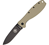 Image of Esee Zancudo Framelock Tan/Blk D2 Folding Knife