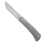 Image of ESNYX Silver Line Workhorse Front Flipper Frame Lock Knife Ti/BB 3.2 Satin A13A1A75