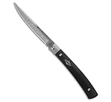 Image of ESNYX Silver Line Barracuda Slip Joint Black G-10 3.5 Damasteel F9A28BAD