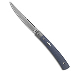 Image of ESNYX Silver Line Barracuda Slip Joint Blue G-10 / Ti 3.5 Satin F36C3E13