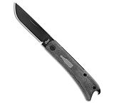 Image of ESNYX Silver Line Beer Buster Jr. Flipper Mokuti Clip/Blk Micarta 2.6 PVD 4ED1712B