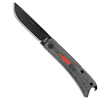 Image of ESNYX Silver Line Beer Buster Jr. Flipper PVD Ti/Blk Micarta/Mokuti Clip PVD 2AFD60DF