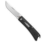 Image of ESNYX Silver Line Beer Buster Jr. Slip Joint Black Micarta 2.62 Satin 2F1A3A00