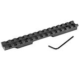 Image of Evolution Gun Works Savage 93 1-5/8in Ejection Port UNDRILLED Picatinny Rail Scope Mount 0 MOA