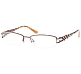 Image of Exces Princess Eyeglasses P103 with No-Line Progressive Rx Prescription Lenses