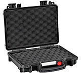 Image of Explorer Cases TACTICAL DOUBLE PISTOL CASE - BLACK W/ PRE-CUBED FOAM, 12 L X 10 W X 2 D E324F822