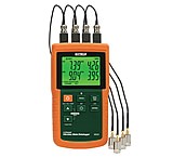 Image of Extech Instruments 4-Channel Vibration Meter / Datalogger, Tool