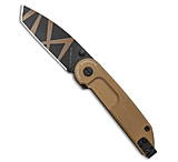 Image of Extrema Ratio BF1 Desert Warfare Liner Lock Knife Bronze Aluminum Tanto Black 2A21A58E