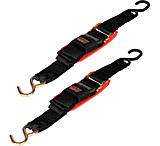 Image of Extreme Max 2in x 6' Padded Transom Tiedown - Orange Pad