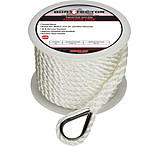 Image of Extreme Max Boattector Twisted Nylon Anchor Line With Thimble, 3/8in