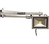 Image of Extreme Max 5001.6065 Adjustable Aluminum Swing Arm LED Industrial Work Light For Warehouse Race Trailer Shop Garage Workbench