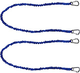 Image of Extreme Max Boattector High-Strength Line Snubber &amp; Storage Bungee, Value 2-Pack - 48" With Hooks