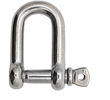 Image of Extreme Max Boattector Stainless Steel D Shackle