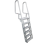 Image of Extreme Max 3005.4122 Delu x e Flip Up Dock Ladder 6 Step