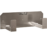Image of Extreme Max 5001.6029 Dual Helmet Hanger Aluminum Storage Rack Organizer For Enclosed Race Trailer Shop Garage Storage