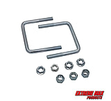 Image of Extreme Max Hardware Kit For High Mount Spare Tire Carrier, 3001.0064 4&quot;