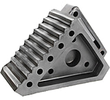 Image of Extreme Max 5001.5772 Heavy Duty Solid Rubber Wheel Chock With Handle