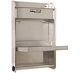Image of Extreme Max 5001.6053 Junior Aluminum Work Station Storage Cabinet Flip Out Work Tray With Paper Towel Rack Organizer For Enclosed Race Trailer Shop Garage Storage