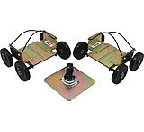 Image of Extreme Max 5800.0203 Power Wheels Drivable Snowmobile Dollies Wide