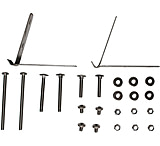 Image of Extreme Max 3005.3386 Replacement J Hooks For Aluminum Pontoon/Dock Ladder