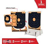 Image of EZ-Aim Adhesive Firearm Trainer Kit Paper Targets w/Target Stand