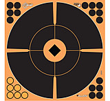 Image of EZ-Aim Adhesive Paper Splash Shooting Targets, Crosshair Bullseye
