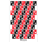 Image of EZ-Aim Deck of Cards Shooting Target &amp; Backer