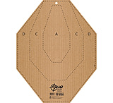 Image of EZ-Aim IPSC CL USPSA Full Size Corrugated Silhouette Paper Shooting Target
