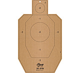 Image of EZ-Aim IPSC IDPA Corrugated Silhouette Paper Shooting Target