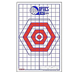 EZ2C Targets OP Exclusive EZ2C Targets Style H14B, Red/Blue, 25 Pack, EZ2CH14B