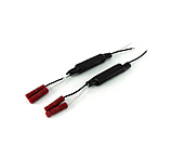 Image of Denali Electronics Denali Turn Signal Load Resistors To Replace Original 10 Watt Signals 20 Ohm&amp;Comma; 10W&amp;Comma; Pair EE89EEB8