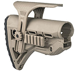 Image of FAB Defense GL-Shock with a GSPC Cheek Riser and GSPCP Picatinny Rail Adaptor