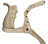 Image of FAB Defense AR-15 Quick Deployment Bipod with an Integrated AGR-43 Pistol Grip