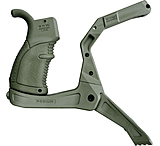 Image of FAB Defense AR-15 Quick Deployment Bipod with an Integrated AGR-43 Pistol Grip