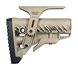 Image of FAB Defense AR-15/M4 Stock With Adjustable Cheek Riser Battery Storage And Rubber Buttpad