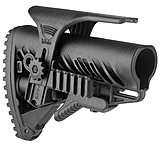 Image of FAB Defense GLR16 with a GCP Cheek Riser and GPCP Picatinny Rail Adaptor