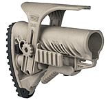 Image of FAB Defense GLR16 with a GCP Cheek Riser and GPCP Picatinny Rail Adaptor