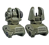 Image of FAB Defense Top Mounted Deployable Front and Rear Set of Flip-up Sights