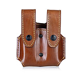 Image of Falco Holsters Baldwin - Timeless OWB Double Magazine Pouch with Flap A1D32838