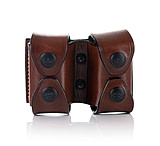 Image of Falco Holsters Double Speedloader OWB Leather Pouch A773EFB3